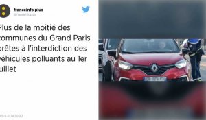 De nouveaux véhicules interdits de circuler à Paris à partir du 1er juillet