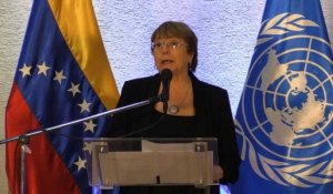 Au Venezuela, Bachelet appelle à "libérer" les opposants