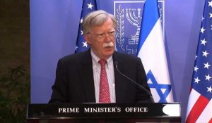 Bolton avertit l'Iran de ne pas confondre "prudence" et "faiblesse"