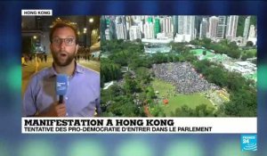 Fin de journée à Hong Kong, où la majorité des manifestants rentrent chez eux
