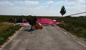 Mont-Saint-Eloi : notre journaliste a testé pour vous le parapente au treuil