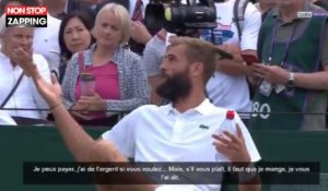 Wimbledon : Benoît Paire réclame à manger à l'arbitre en plein match (Vidéo)