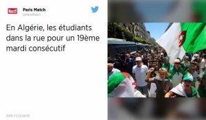 Algérie : Les étudiants dans la rue pour un 19e mardi consécutif