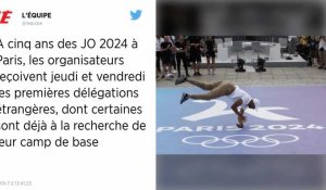 JO 2024 : Premières visites des délégations étrangères à Paris