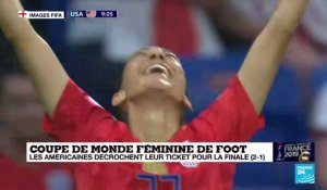 Mondial-2019 : Les Américaines domptent les Lionnes anglaises et filent en finale (2-1)