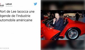 Mort de Lee Iacocca, parrain de la Ford Mustang et sauveur de Chrysler