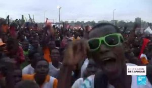 Ambiance de fête à Abidjan après la qualification de la Côte d'ivoire en quarts (1-0)