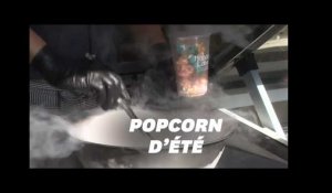 Le popcorn glacé à l&#39;azote liquide ravit les papilles au Japon