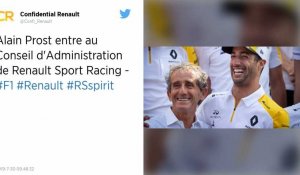 Formule 1 : Alain Prost nommé directeur non exécutif de Renault