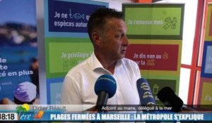 Plages fermées à Marseille : la Métropole s'explique