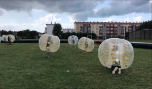 Un tournoi de bubble foot organisé à Calais