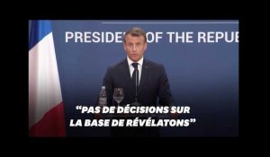 Affaire Rugy: Emmanuel Macron sort du silence