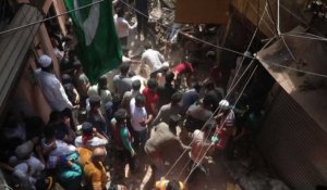 Bombay: un bâtiment effondré durant la mousson, au moins 4 morts