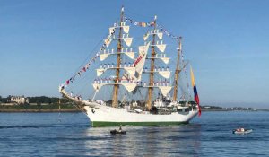 Saint-Malo. Le navire colombien A.R.C Gloria en escale pour 4 jours