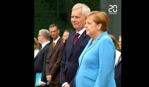 «Je vais très bien» , assure Merkel après de nouveaux tremblements