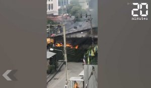 Le Rewind: Deux blessés dans l'incendie d'une usine à Bangkok