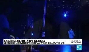 Le musicien Johnny Clegg, le "zoulou blanc", est décédé à 66 ans