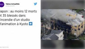 Incendie dans un studio d'animation au Japon : au moins douze morts, un suspect arrêté