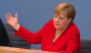 Racisme: leçon de Merkel à Trump sur la grandeur de l'Amérique