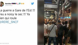 SNCF : Le trafic perturbé à la gare de l'Est après un incendie dans un transformateur électrique