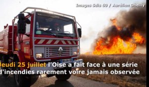 Pompiers blessés, machines détruites, champs ravagés : l'Oise a brûlé de toutes parts jeudi 25 juillet