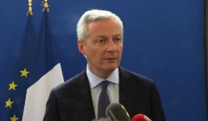 Taxe GAFA: "aucune volonté de cibler" les Etats-Unis (Le Maire)