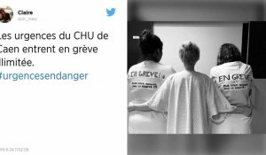 CHU de Caen : le service des urgences en grève illimitée