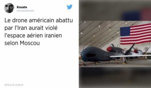 Des éléments du drone américain abattu par l'Iran récupérés par des pêcheurs