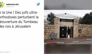 Jérusalem : La réouverture du Tombeau des rois par la France tourne à la confusion