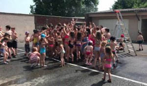 Landas: face à la chaleur, les élèves en maillot de bain 