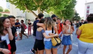 Les candidats du baccalauréat 2019 découvrent les résultats au lycée Dumont d'Urville à Toulon