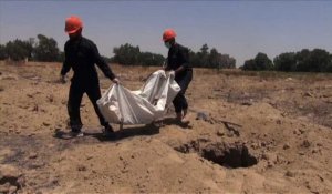 Syrie: environ 200 corps retrouvés dans une fosse commune à Raqa
