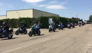 80km/h : Manifestation des motards à Troyes 