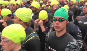 Départ de la 31e édition du Triathlon d'Etaples