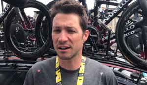 Bruxelles. Tour de France : Interview Nicolas Portal