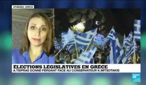 Élections législatives en Grèce : Tsipras donné perdant face à Kyriakos Mitsotakis