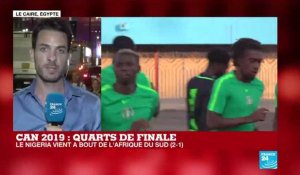 CAN-2019 : Le Nigéria se qualifie pour les demis face à l'Afrique du Sud (2-1)