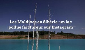 Les Maldives en Sibérie: un lac pollué fait fureur sur Instagram