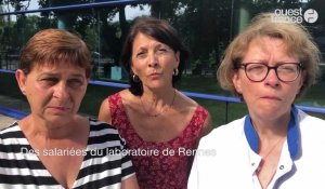 Les salariés  du laboratoire Boiron de Rennes manifestent pour sauver leurs emplois