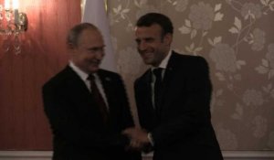 A Osaka, Macron et Poutine se rencontrent en marge du G20