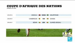 CAN-2019 : Cameroun - Ghana, choc du groupe F de la Coupe d'Afrique