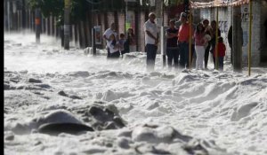 Mexique : Guadalajara sous 2 mètres de grêle après un violent orage