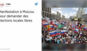 Russie. 20 000 manifestants à Moscou pour réclamer des élections locales libres