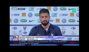 France-Belgique à la Coupe du Monde 2018: Olivier Giroud lance les hostilités