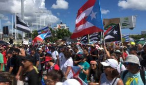 Manifestation géante à Porto Rico pour demander le départ du gouverneur