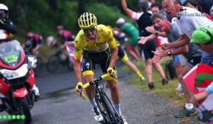 Tour de France 2019 - Julian Alaphilippe : "Mon maillot jaune ne tient qu'à un fil mais Je donnerai tout jusqu'au bout"