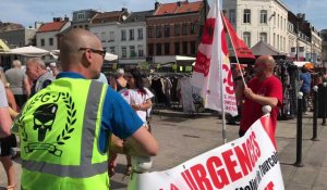 Tourcoing : manifestation pour les conditions de travail aux urgences du CH Dron