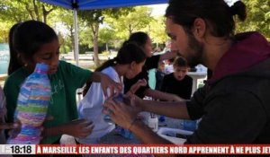 À Marseille, les jeunes des quartiers nord apprennent à ne plus jeter !