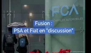 PSA et Fiat en "discussion" pour une fusion et créer un géant mondial de l'automobile