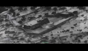 Les premières images du raid contre Abou Bakr al-Baghdadi